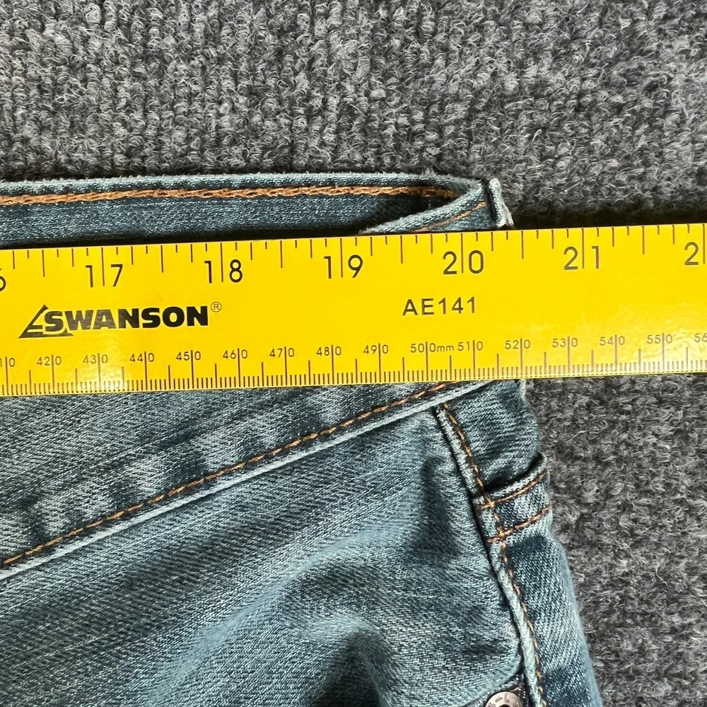 Levi's 559 Jeans Mens‎ 40X29 Blue Denim Cotton Mid Rise Relaxed Fit Straight Leg